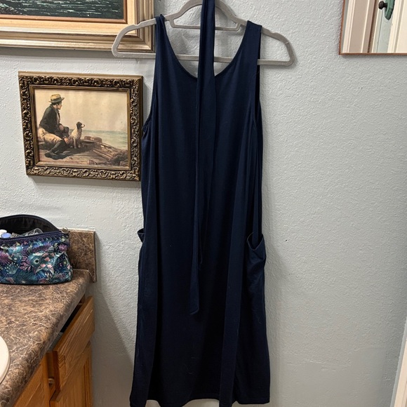 Wool& summer reversible dress - Picture 2 of 2